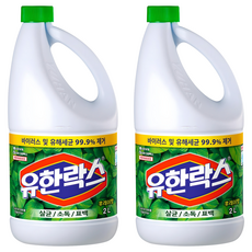 유한락스 후레쉬, 2L, 2개