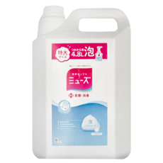 Muse 洗手泡沫皂香大容量補充裝, 4.8L, 1件
