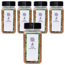 DELICIOUS MARKET 中型芥末籽, 300g, 5個