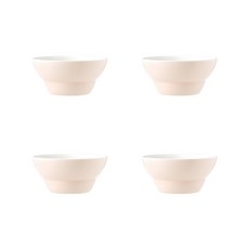 BOWLBOWL 韓國製 BoulBoul Origin 醬料碗, 蜜桃粉, 4個
