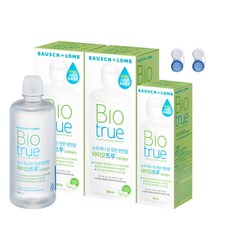 바이오트루 다목적용액 300ml 2p + 120ml + 렌즈케이스 2p, 720ml, 1세트