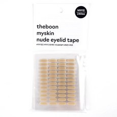 THEBOON My Skin 裸色單面雙眼皮貼, 240個, 裸膚MS型