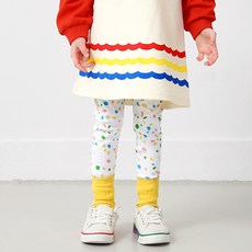 MARI N MORI 女童彩色紙屑內搭褲