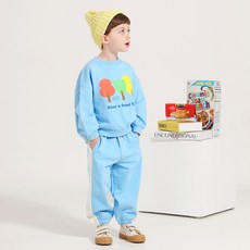 WALTONKIDS 兒童幾何圖案上下套裝