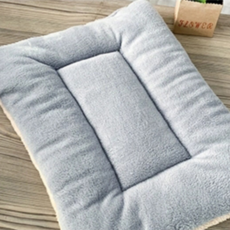 반려동물 양면 풋 쿠션, 그레이, 1개