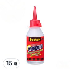 3M Scotch 保麗龍膠, 修補黏著容易淨手水洗方便, 15瓶