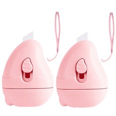 芒果宅配運單個人資訊保護印章 粉紅, 2個, 黑色