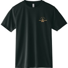 planet re:maker 中性款露營涼感短袖T恤, 黑色