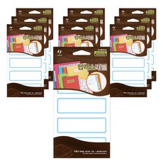 레이테크 인덱스 라벨 견출지 20-G217 31 x 84 mm, B 청색, 13개입, 10개