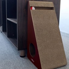 대삼각 터널 고양이 스크래쳐, 브라운, 1개