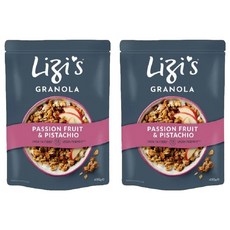 Lizi's 百香果開心果烘烤穀麥, 400g, 2包