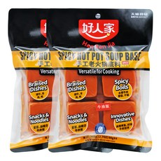 Hao Ren Jia 好人家 麻辣手工老火鍋底料, 2個, 360g