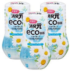 KOBAYASHI 小林製藥 消臭元 室內芳香劑, 洋甘菊, 400ml, 3瓶