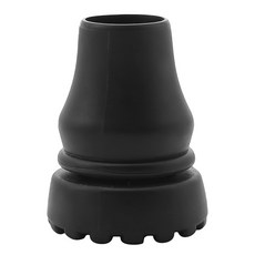 Dr.菲利斯J 拐杖橡膠頭替換件 20mm, 黑色, 1個