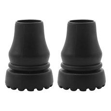 Dr.菲利斯J 拐杖橡膠頭替換件 20mm, 黑色, 2個