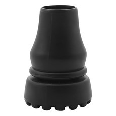 Felis J 橡膠墊圈替換拐杖頭 19mm, 黑色, 1個