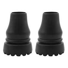 Felis J 橡膠墊圈替換拐杖頭 19mm, 黑色, 2個