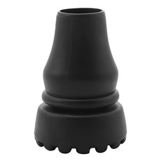 Dr. Felice J 手杖橡膠腳墊替換品 16mm, 黑色, 1個