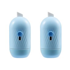 That's That快遞收據個人資訊保護印章 橢圓形, 2個, 藍色