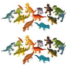 Kes.B Nature 動物王國恐龍公仔12件組, 2套