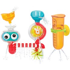 Yookidoo 透明洗澡玩具, 混色