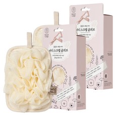 에프쓰리시스템즈 시스템즈 목욕과 샤워 사이 바디 스크럽 글러브, 1개입, 2개