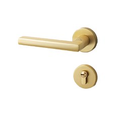 방문 손잡이 B 황금색, 1개