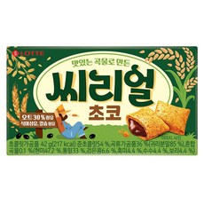 롯데웰푸드 씨리얼 초코, 42g, 1개