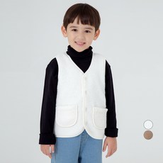 LollyTree 兒童保暖抓絨基本款背心