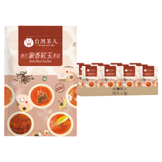 台灣茶人 原片蜜香紅玉茶包, 3g, 10入, 6袋