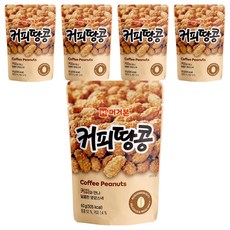 머거본 커피땅콩, 60g, 5개