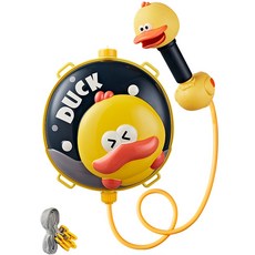 캐릭터 백팩 물총 캐릭터형 1000ML, DUCK, 1개