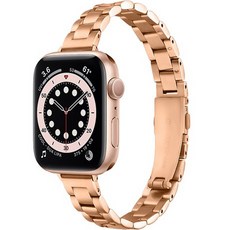 Apple Watch 兼容超薄金屬錶帶, 玫瑰金