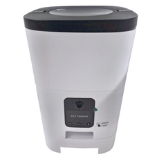 dudupet 小白智慧寵物餵食器 視訊版 4L 定時定量, DU4L-VS E05373005030, 1個