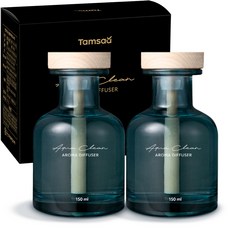 탐사 차량용 디퓨저 150ml, 2개, 아쿠아클린향