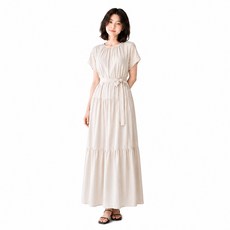 ZAN ZAN 冉冉 質感短袖絲質洋裝