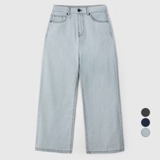 M.N.C 男士大尺碼寬版闊腿牛仔褲 MDIP513WS