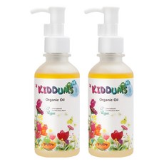 키덤스 오가닉 오일, 110ml, 2개