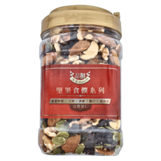 品鮮生活 綜合堅果 六皇食饌桶裝, 450g, 1桶