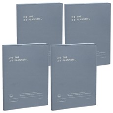 ICONIC 2026 The Planner L 月計畫日誌 行事曆, 4個, 03 INDI BLUE