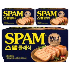 스팸 클래식, 340g, 9개