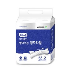 잘풀리는집 데이클린 빨아쓰는 행주타월, 65매, 2개