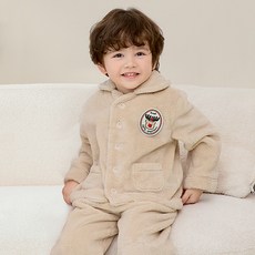 unifriend 兒童款Mary超細纖維睡眠睡衣上下套裝