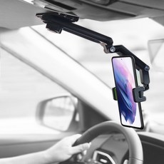 INMYCAR 車用遮陽板 長度可調 多用途 智慧型手機 直立式 支架, 混合色, 1個