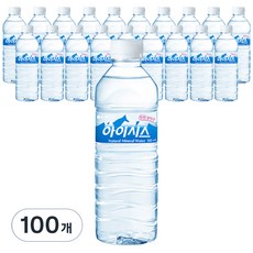 아이시스 생수, 500ml, 100개