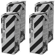 Sproud 豌豆飲品 咖啡師專用, 1L, 4個