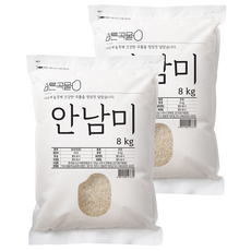 두보식품 안남미, 8kg, 2개