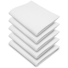 엑스핏 세무융 마이크로화이버 다용도 자동차 극세사 세차 타올, 화이트, 5개