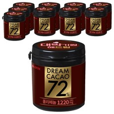 롯데웰푸드 드림카카오 72%, 86g, 10개
