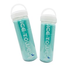 ZBIBI 濕式毛巾 運動毛巾 游泳毛巾, 綠色, 2個